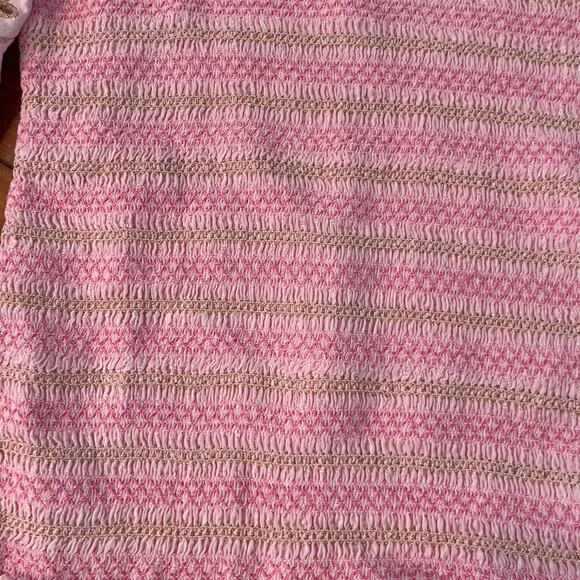 LoveShackFancy Celia Dress in Gilded Pink NWT Cottagecore Smocked Embroidered - Picture 9 of 14